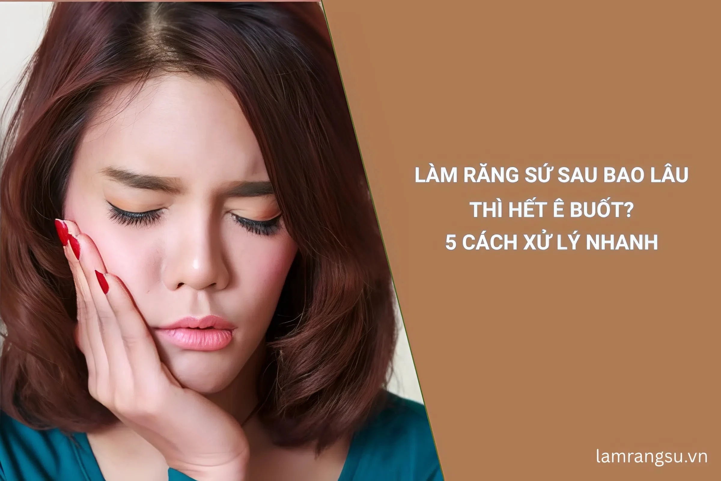 niềng răng sau bao lâu thì hết ê buốt